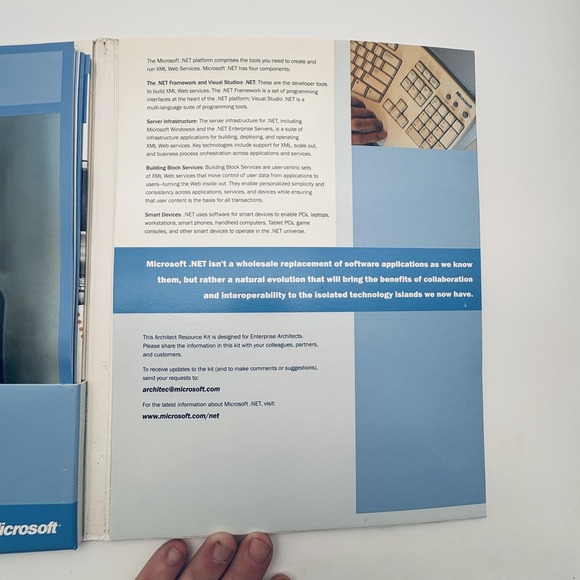 Vintage Microsoft .NET Architect Resource Kit CD Training Tutorial Guide - Picture 4 of 5